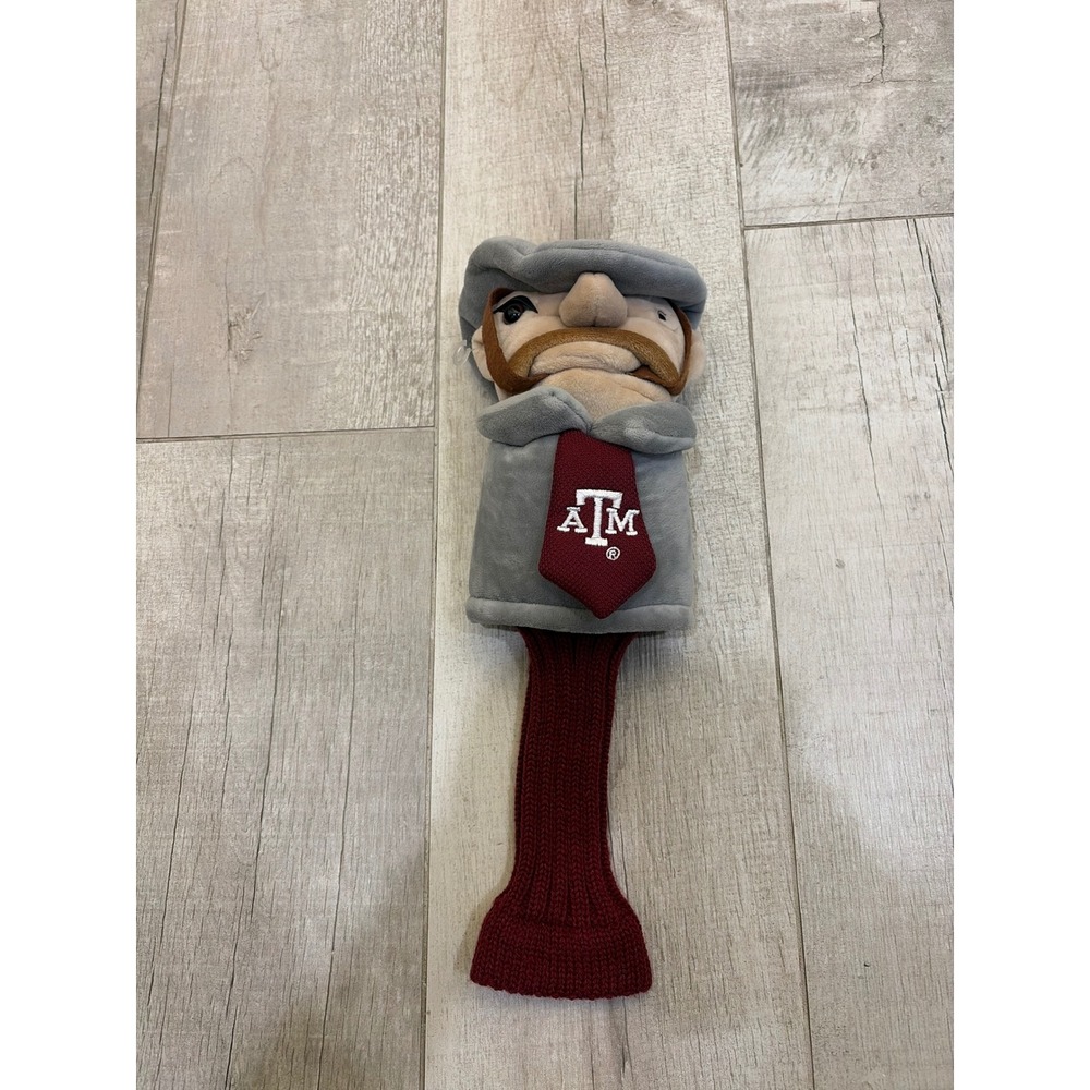 Team Golf Texas A&M Aggies Ol Sarge Mascot Plush Golf Club Headcover Maroon Grey
